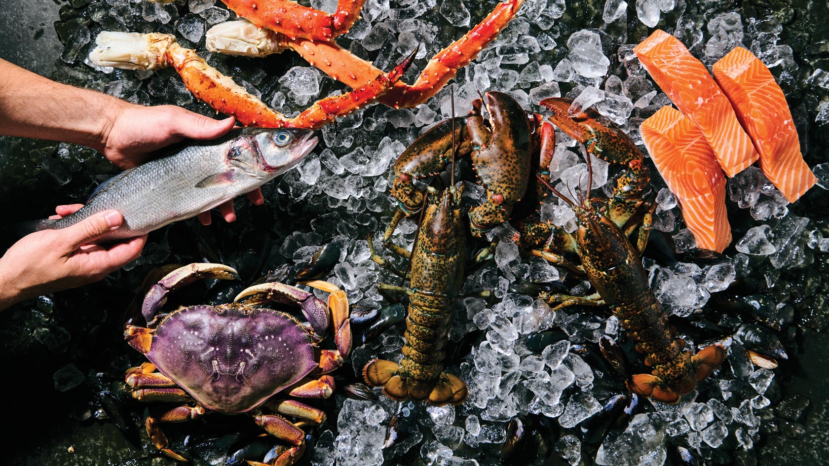 raw seafood