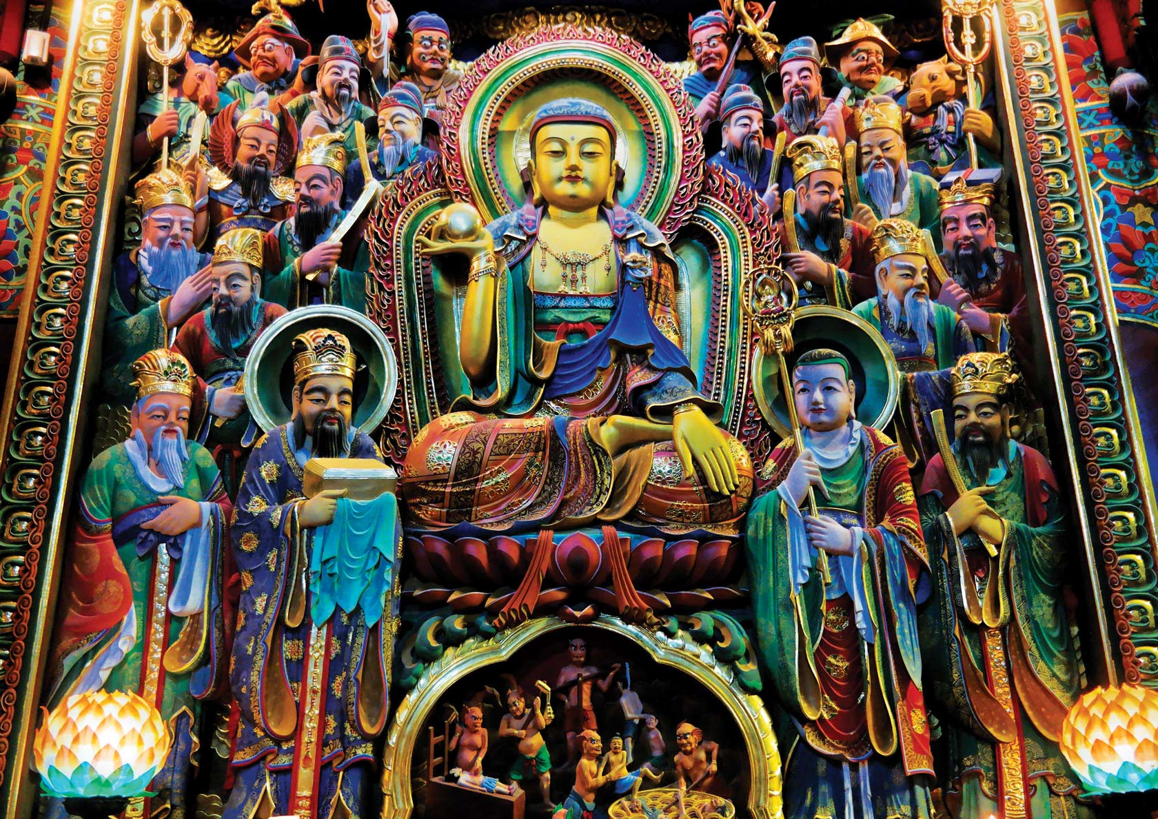 Temple Close up