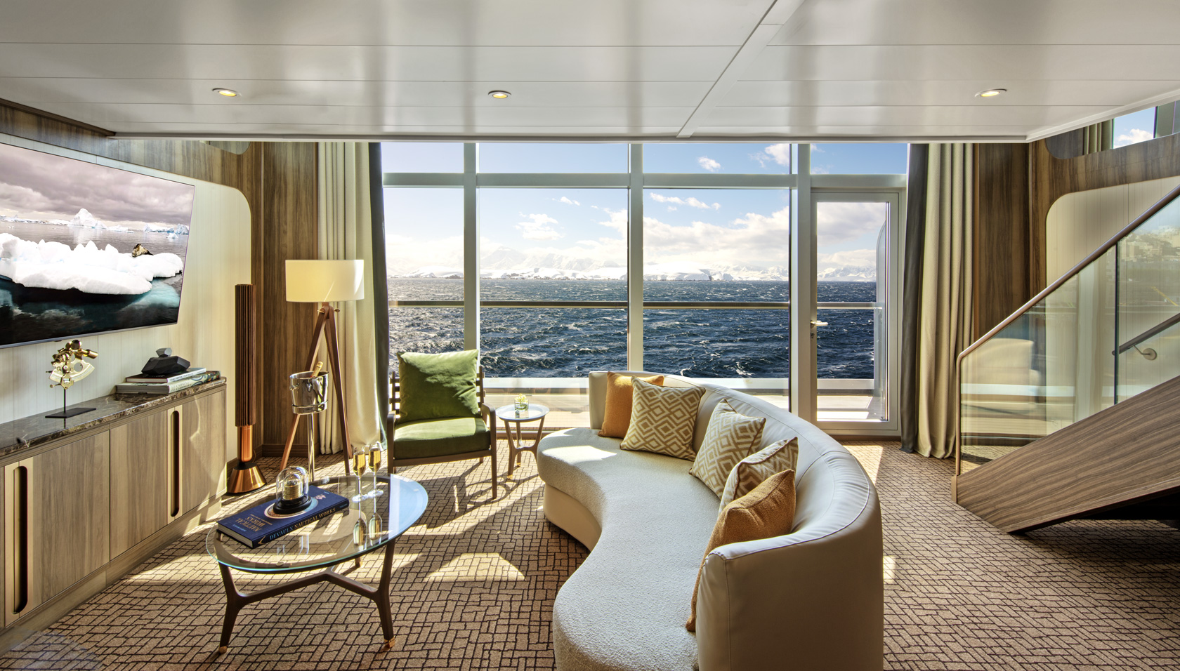 Seabourn Venture Wintergarden Living Room