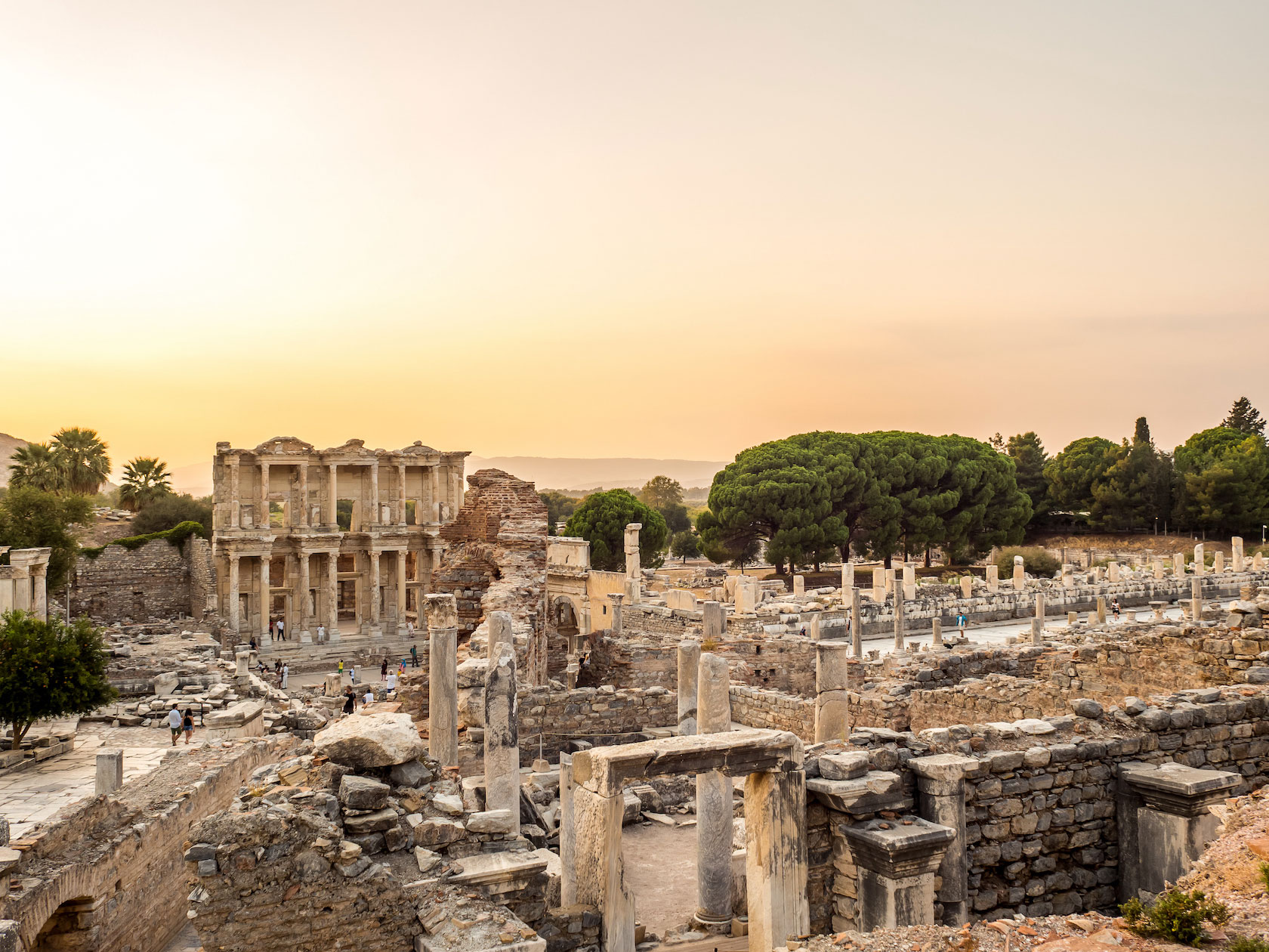 Selcuk, Izmir, Turkey Ephesus was an ancient Greek city on the coast of Ionia. UNESCO World Heritage Site