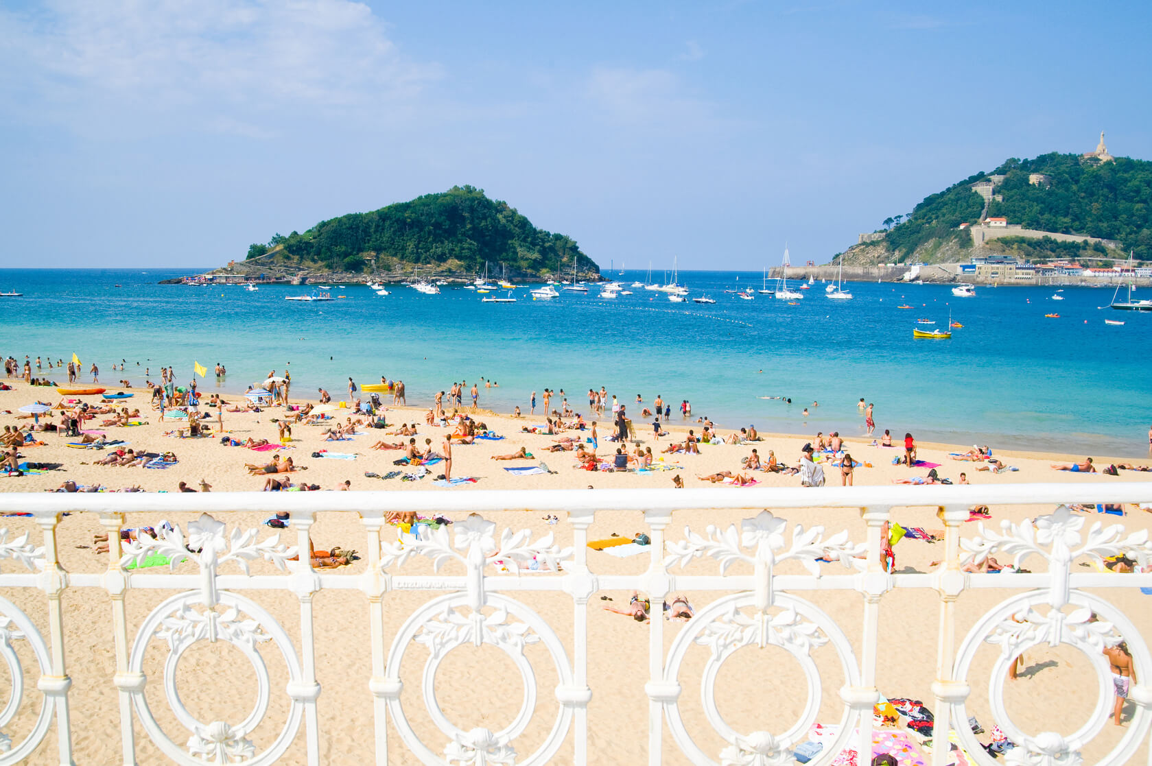 Ondarreta Beach, San Sebastian, Basque Country Spain
