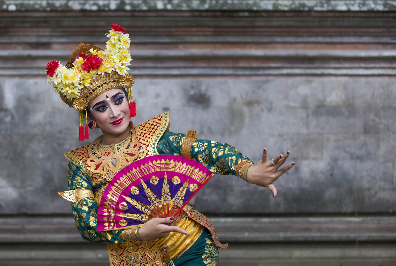 Balinese Dancer in Indonesia