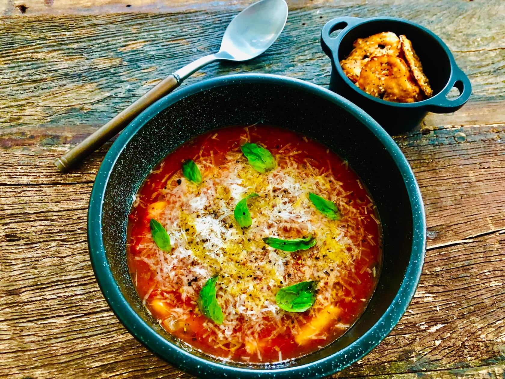 Soup, Rustic Minestrone, Recipe