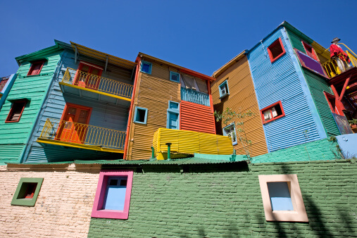 La Boca, Caminito in Buenos Aires, Argentina
